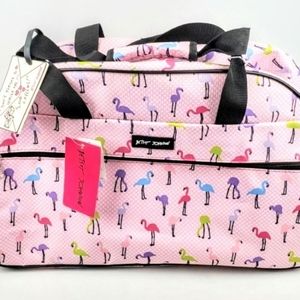 Bestsey Johnson Flamingo duffle